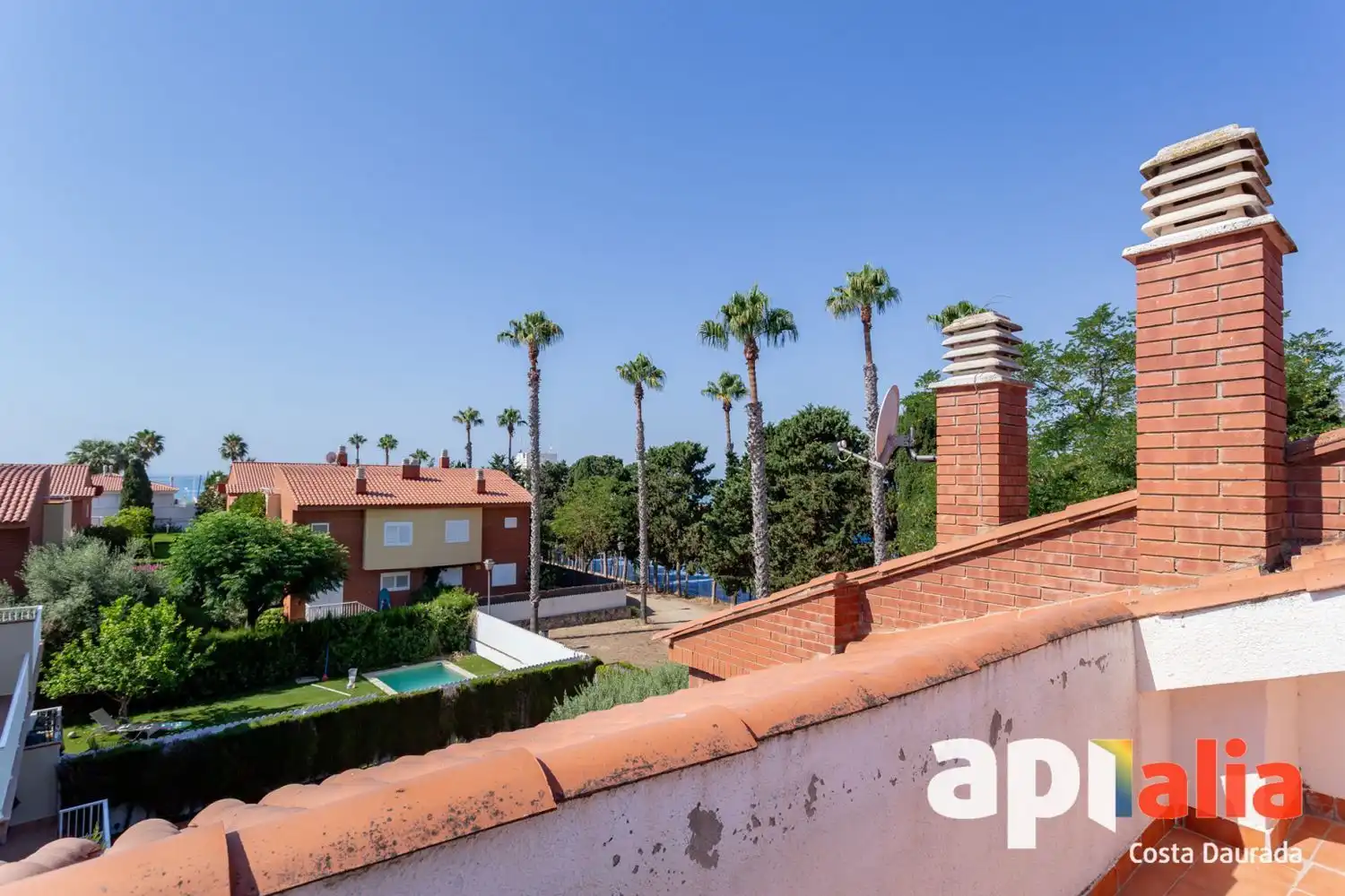 Jardí de Casa adosada en venda en Altafulla amb Aire condicionat, Calefacció i Terrassa