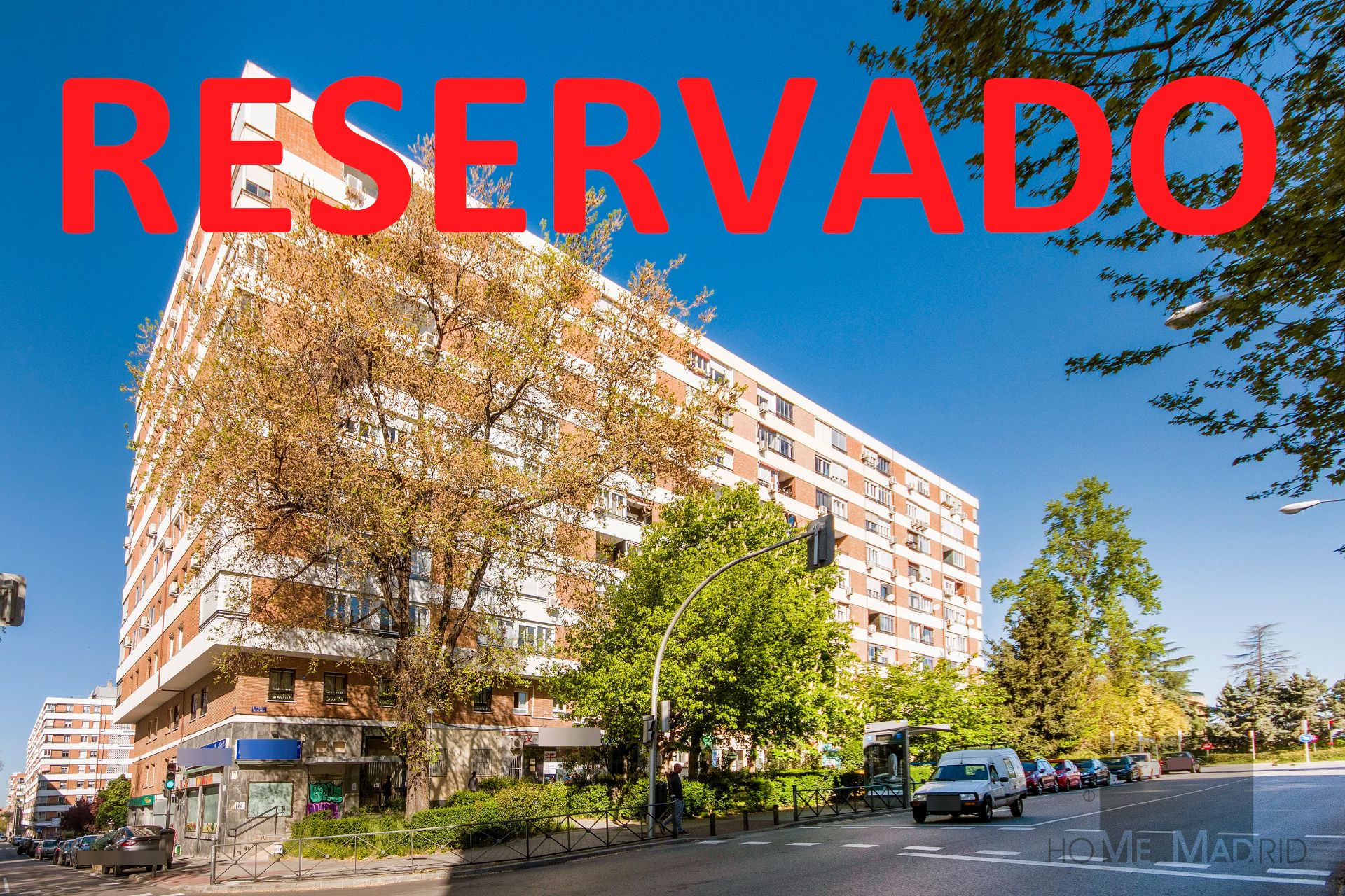 Exterior view of Flat for sale in  Madrid Capital  with Air Conditioner, Heating and Parquet flooring
