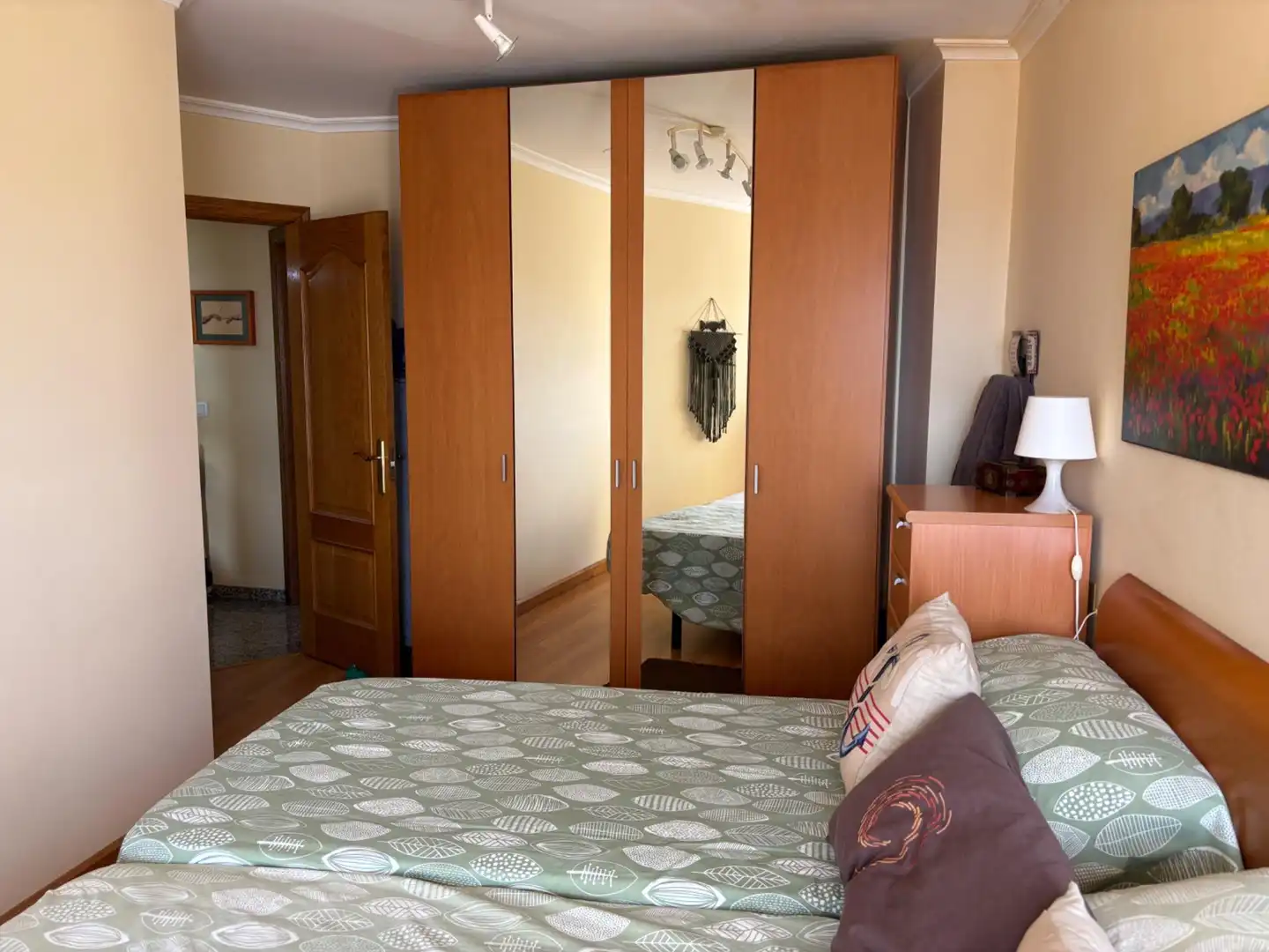 Bedroom of Attic for sale in Foz  with Heating, Terrace and Furnished