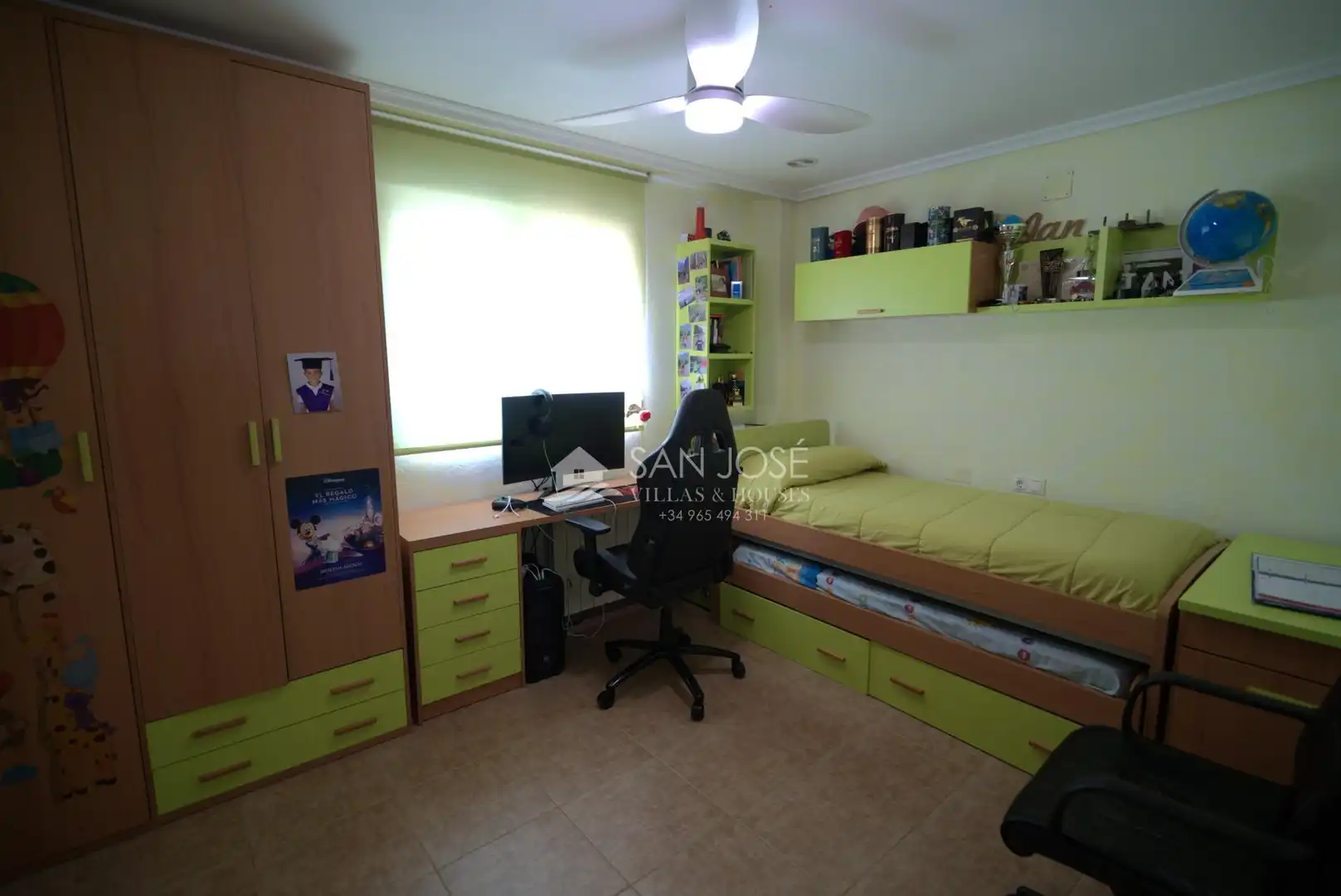 Bedroom of Detached homes for sale in Aspe  with Air Conditioner, Heating and Private garden