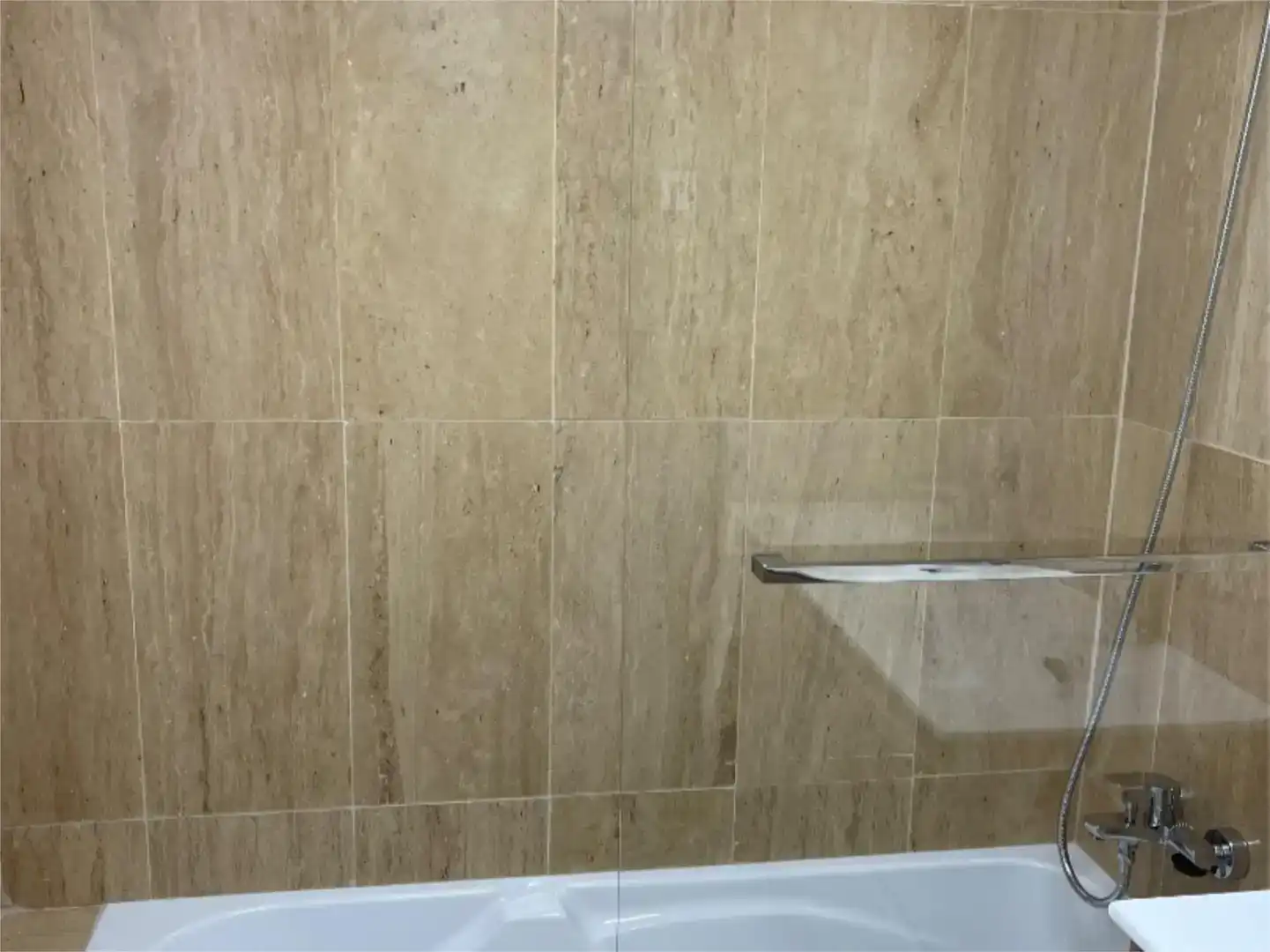 Badezimmer von Wohnung zur Miete in Los Alcázares mit Klimaanlage, Schwimmbad und Balkon