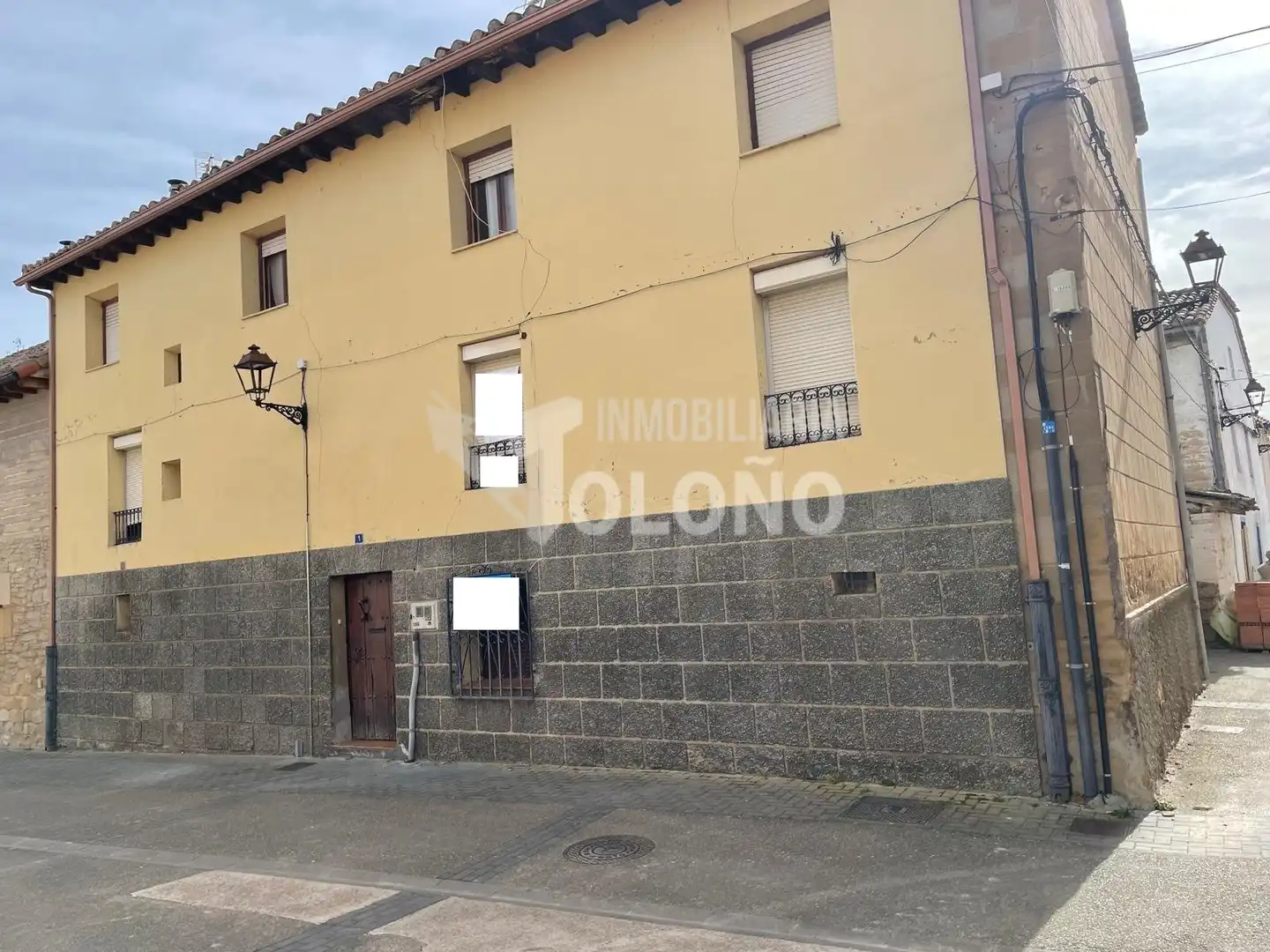 Vista exterior de Casa o chalet en venta en Leiva con Calefacción, Jardín privado y Parquet
