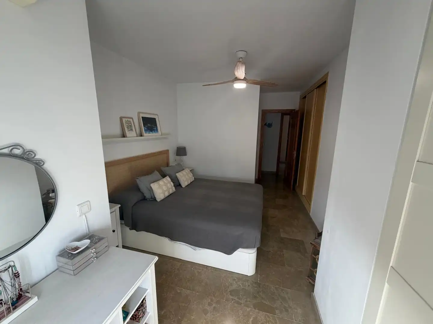 Bedroom of Attic for sale in Málaga  with Air Conditioner, Terrace and Furnished