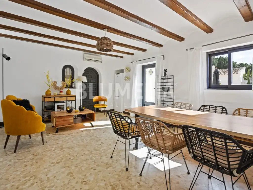 Comedor de Casa o chalet en venta en Jávea / Xàbia con Aire acondicionado, Jardín privado y Terraza