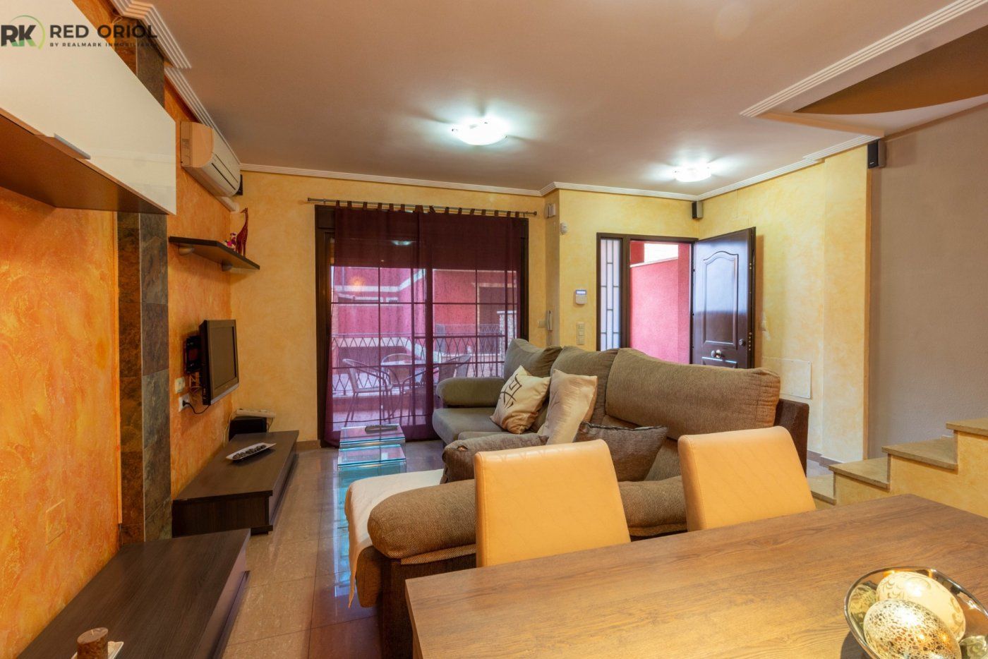 Living room of Duplex to rent in Beniel  with Air Conditioner, Heating and Terrace
