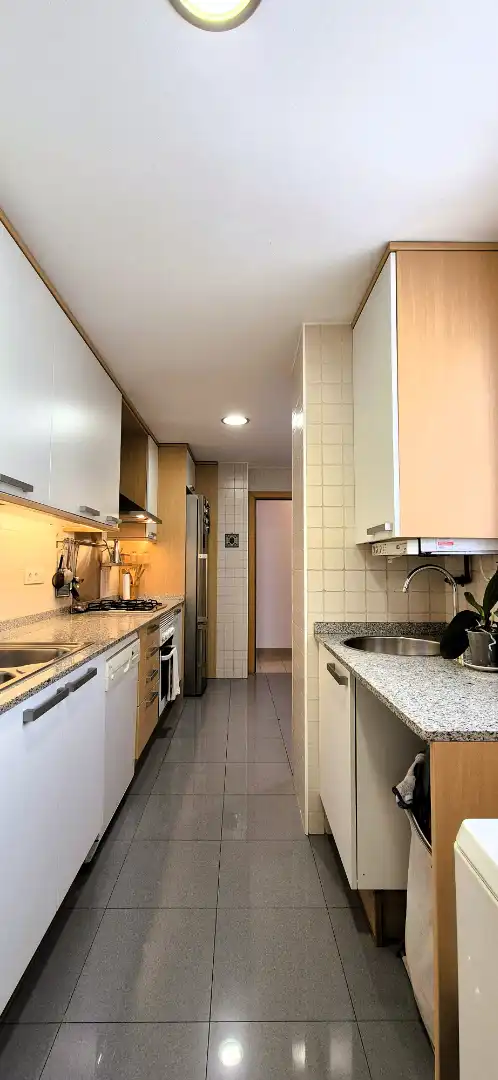 Küche von Maisonette zum Verkauf in Molins de Rei mit Klimaanlage, Heizung und Terrasse