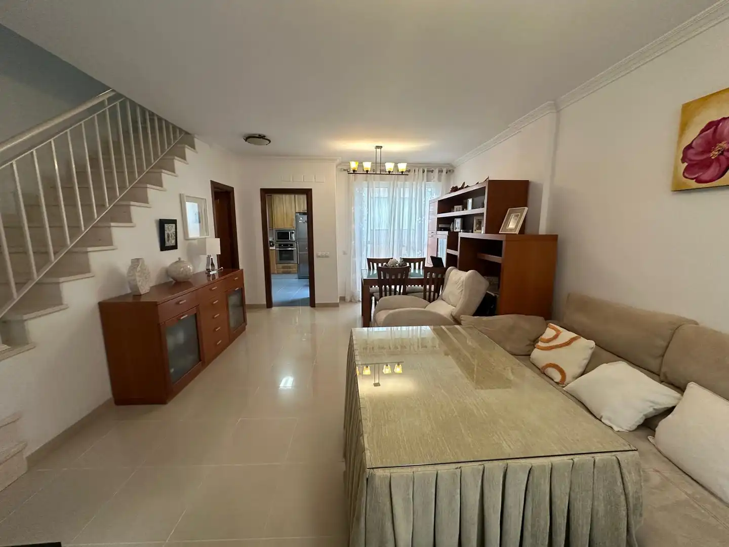 Sala de estar de Casa o chalet en venta en Camas con Aire acondicionado y Terraza