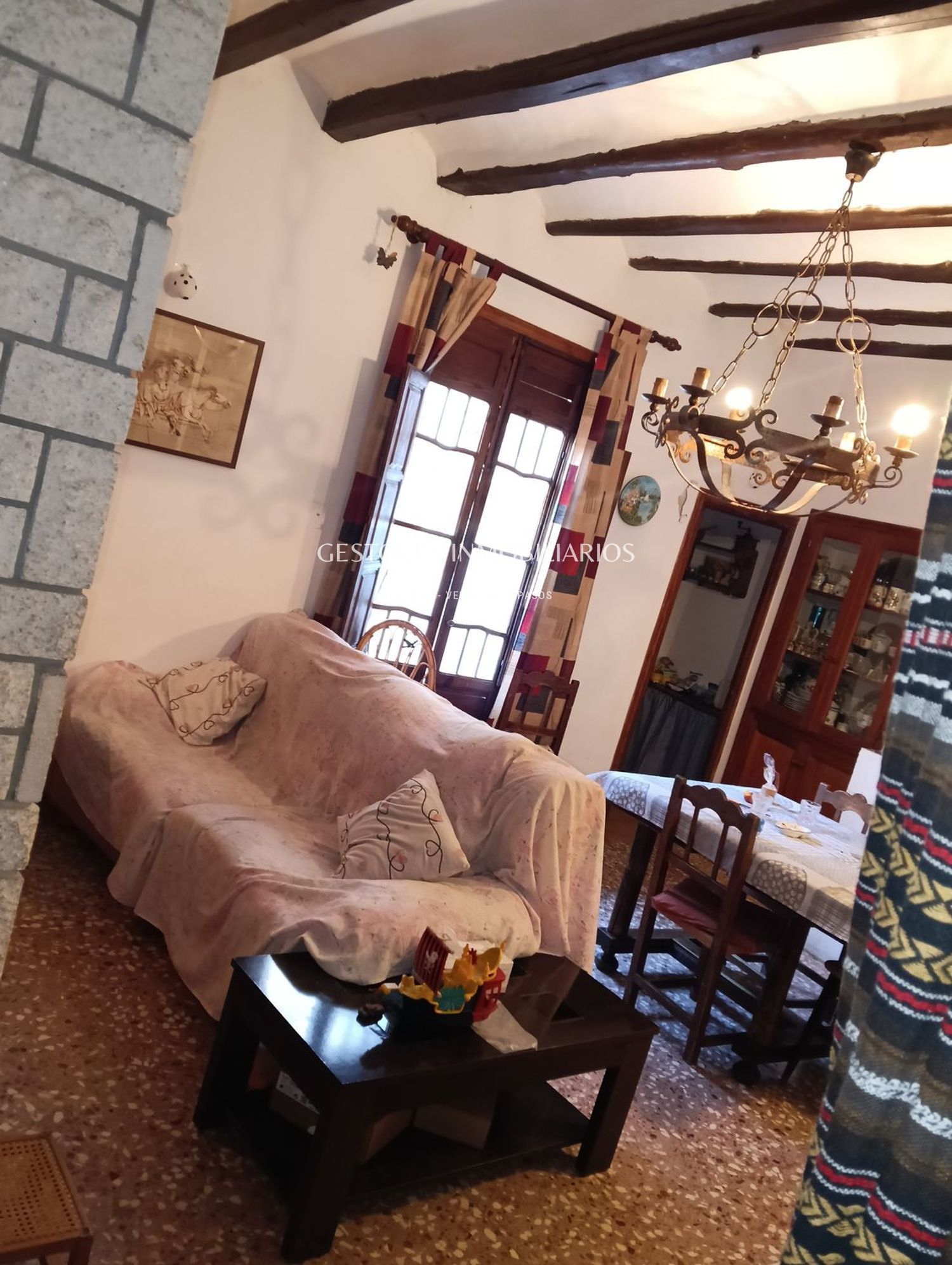 Sala de estar de Casa o chalet en venta en Quatretondeta con Calefacción, Terraza y Trastero
