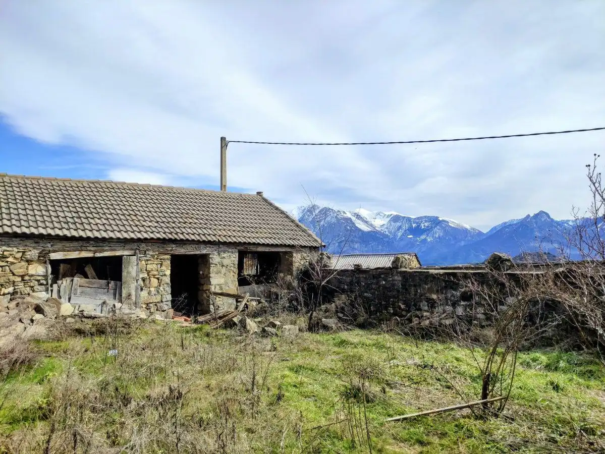 Exterior view of Houses for sale in Puértolas  with Private garden and Terrace