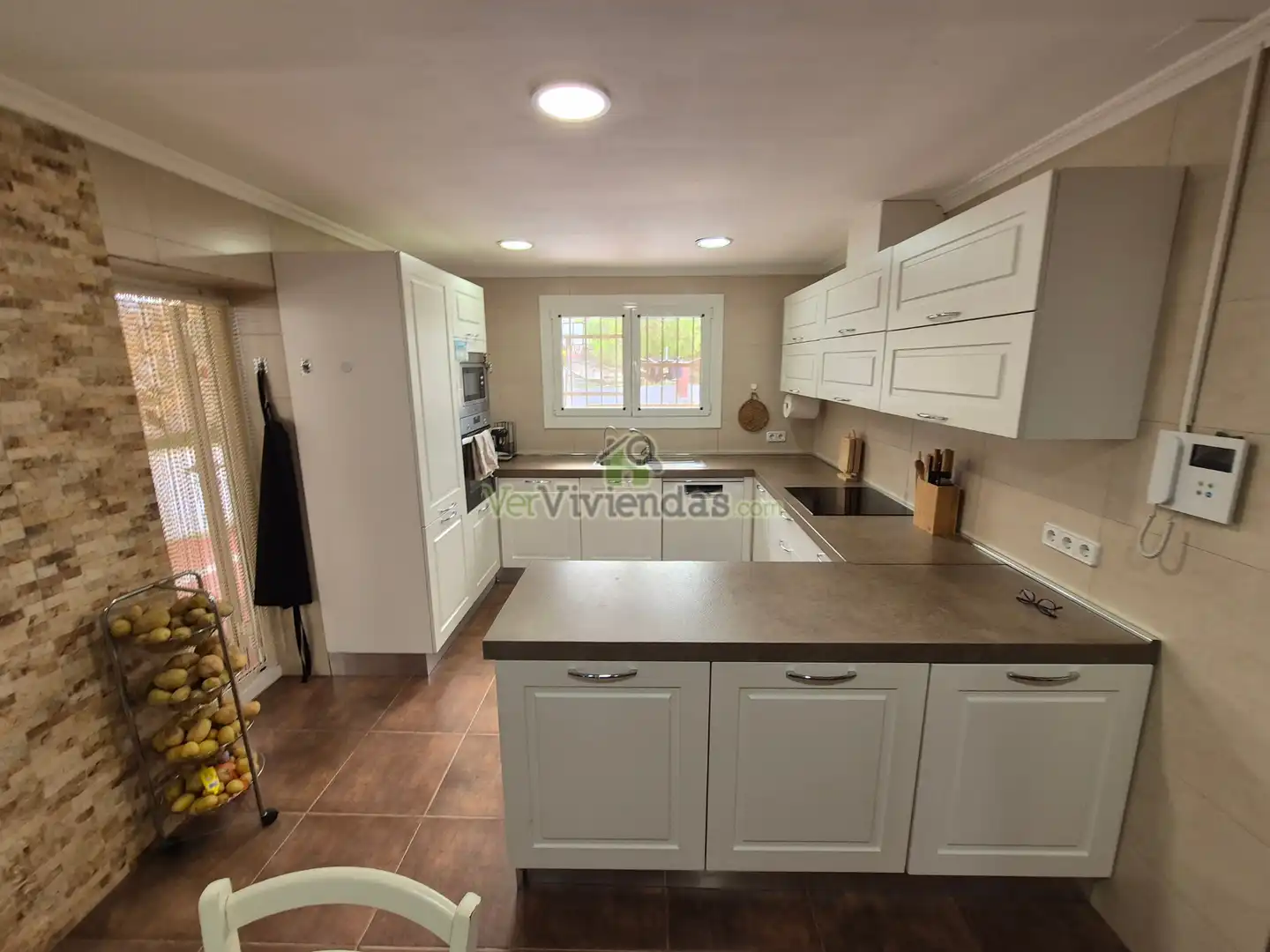 Cocina de Casa o chalet en venta en Olesa de Bonesvalls con Aire acondicionado, Calefacción y Jardín privado