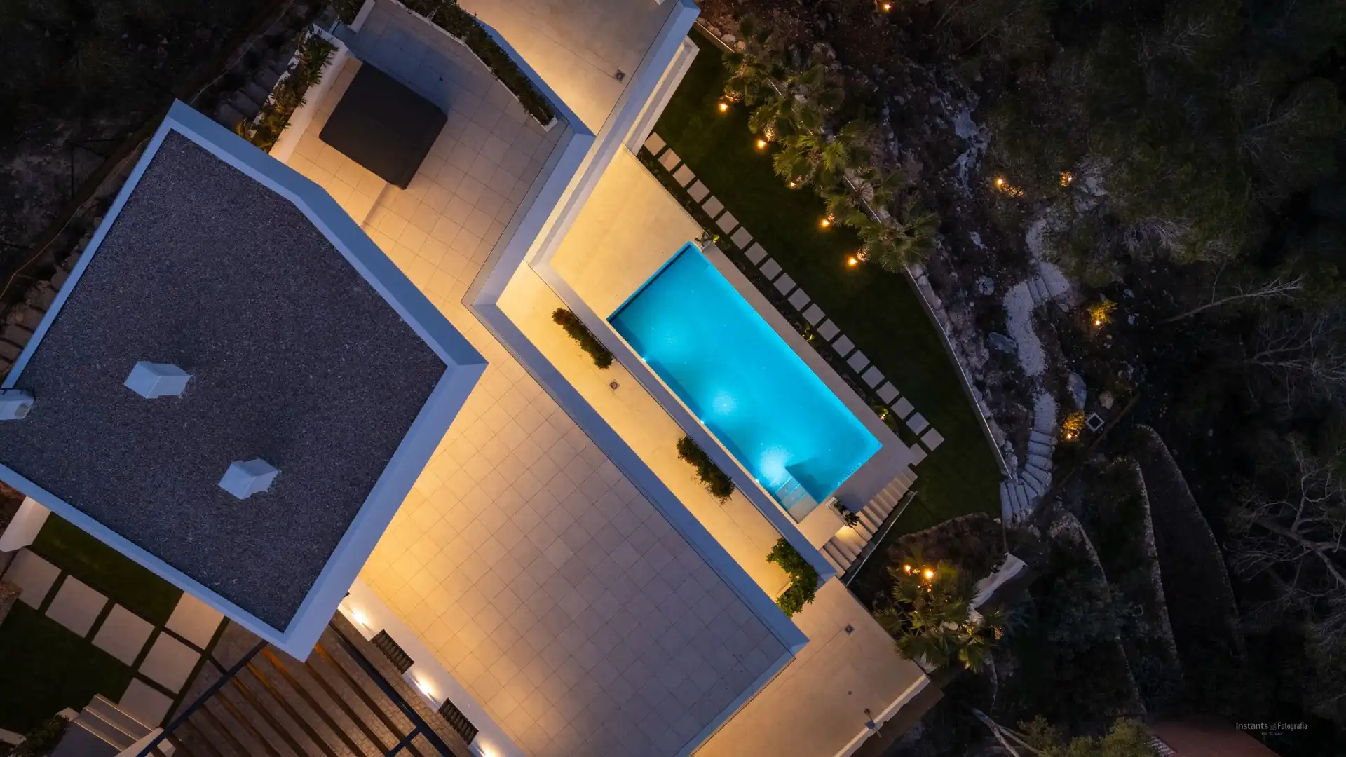 Piscina de Casa o chalet en venta en Altea con Aire acondicionado, Jardín privado y Terraza