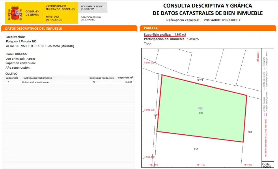 Terreno rustico in vendita a Calle Arroyo de la Hiruela 2, imagen 5