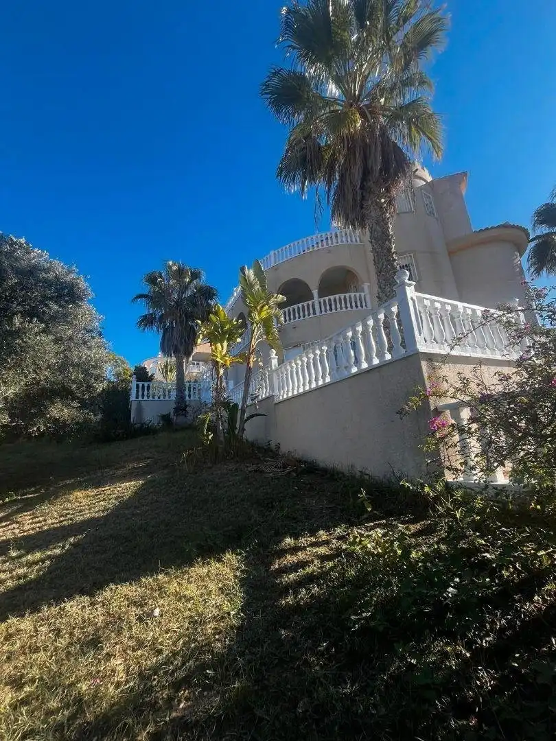 Vista exterior de Casa o chalet en venta en Rojales con Calefacción, Jardín privado y Piscina