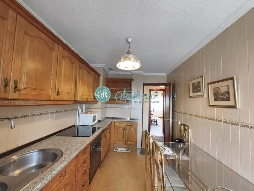 Küche von Wohnung zum Verkauf in Segovia mit Heizung, Parkett und Terrasse