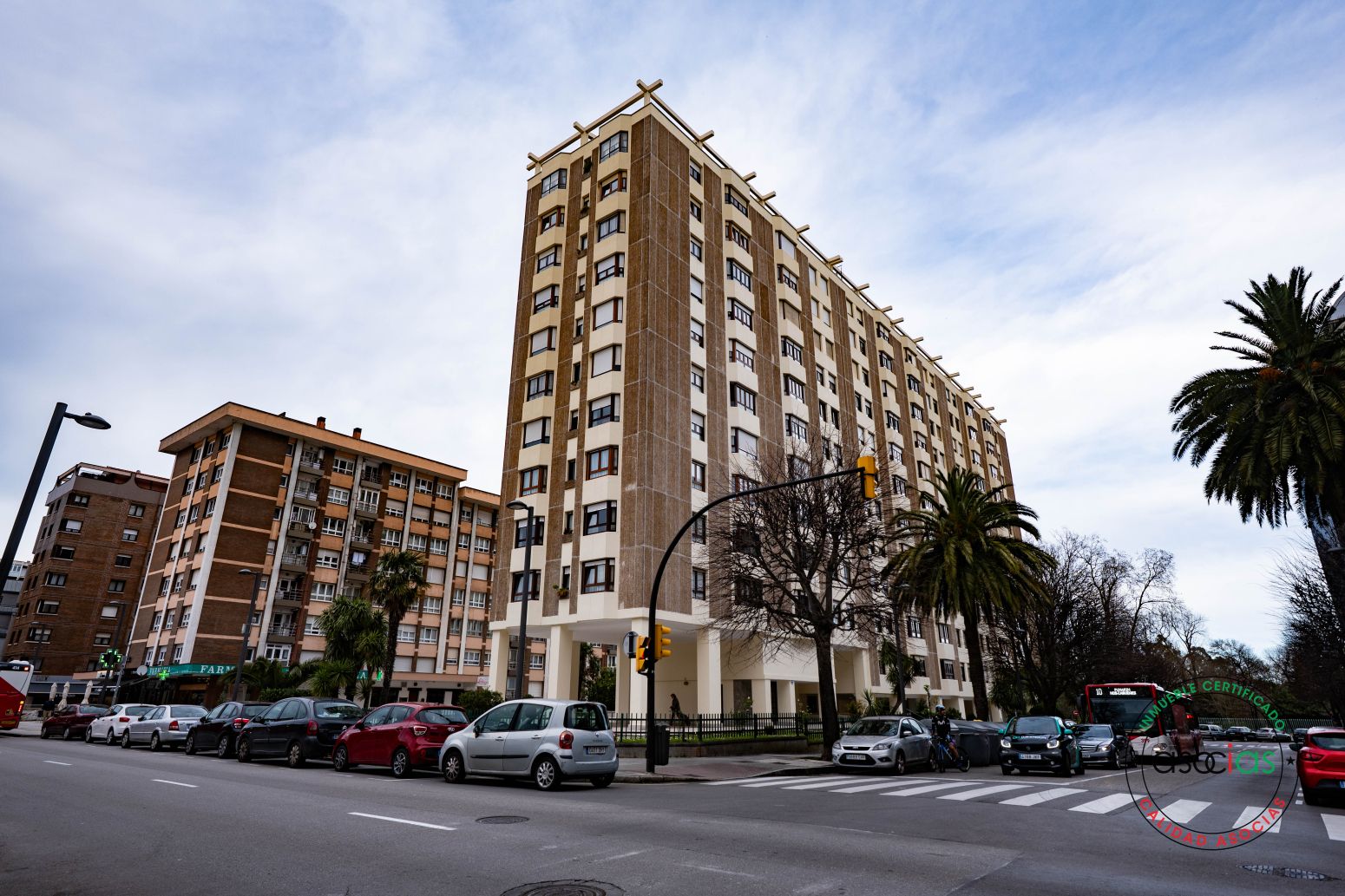 Exterior view of Flat for sale in Gijón   with Heating and Parquet flooring