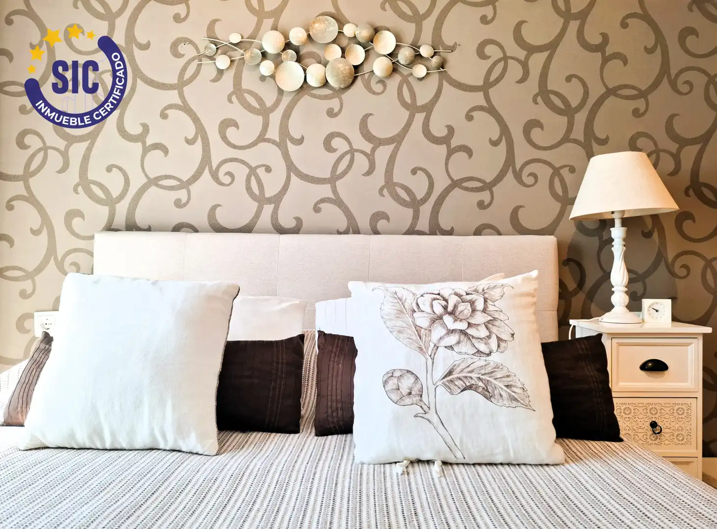 Bedroom of Flat for sale in Castellón de la Plana / Castelló de la Plana  with Air Conditioner, Heating and Private garden