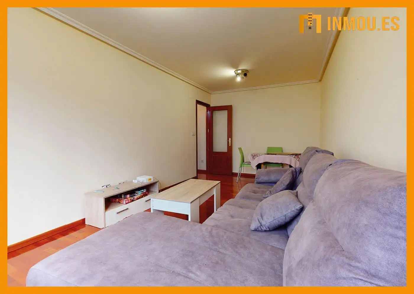 Living room of Flat for sale in Celanova  with Heating, Parquet flooring and Terrace