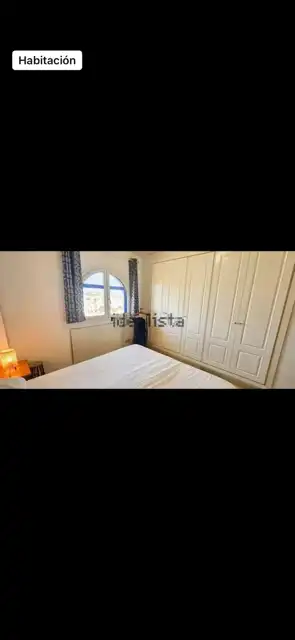 Schlafzimmer von Wohnung zur Miete in Manilva mit Klimaanlage, Terrasse und Möbliert