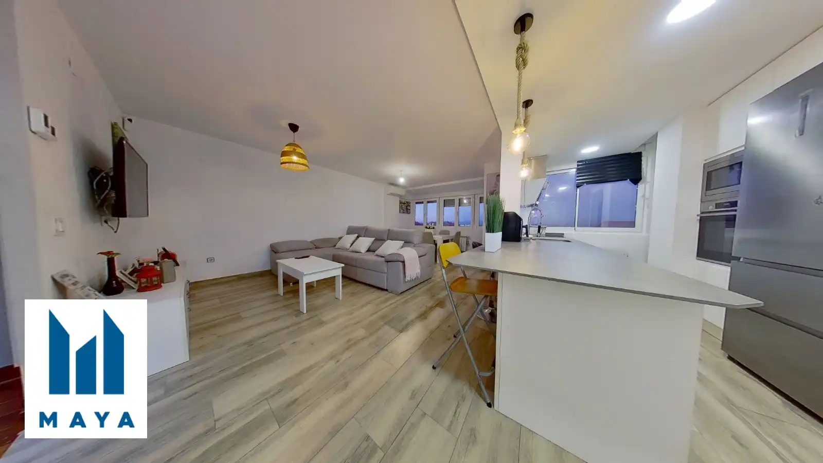 Living room of Attic for sale in Fuenlabrada  with Air Conditioner, Heating and Terrace