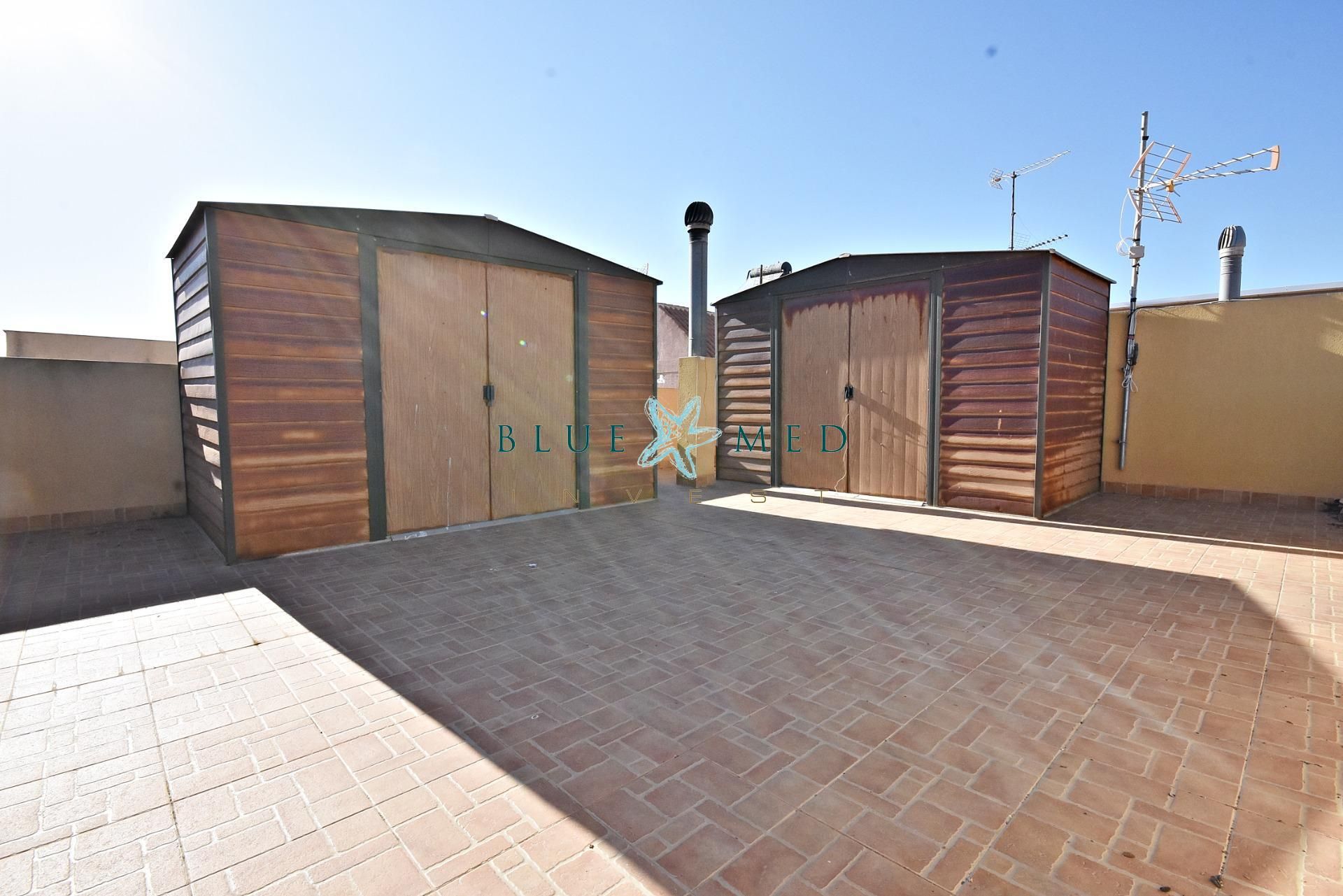 Jardí de Dúplex en venda en Mazarrón amb Aire condicionat, Calefacció i Terrassa