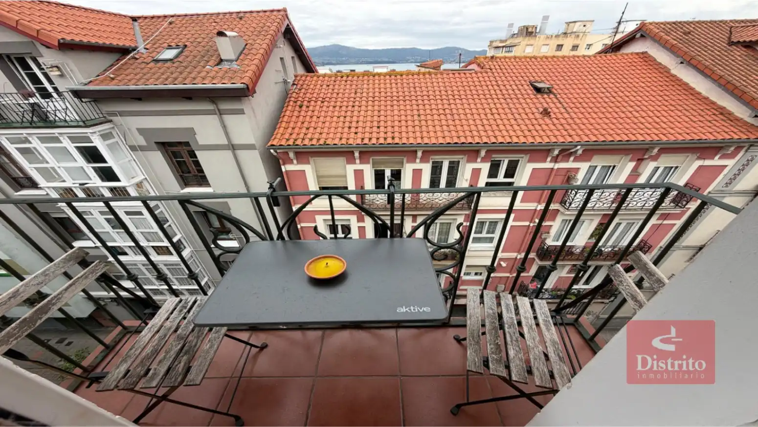 Terrassa de Àtic de lloguer en Santander amb Calefacció i Moblat