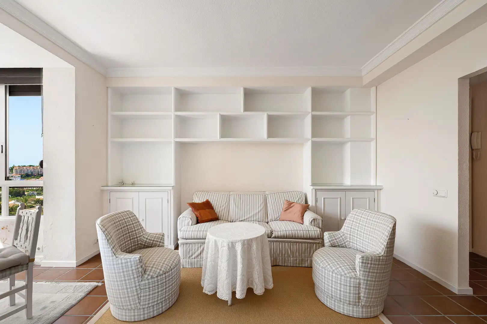 Living room of Apartments for sale in Marbella  with Swimming Pool and Community pool