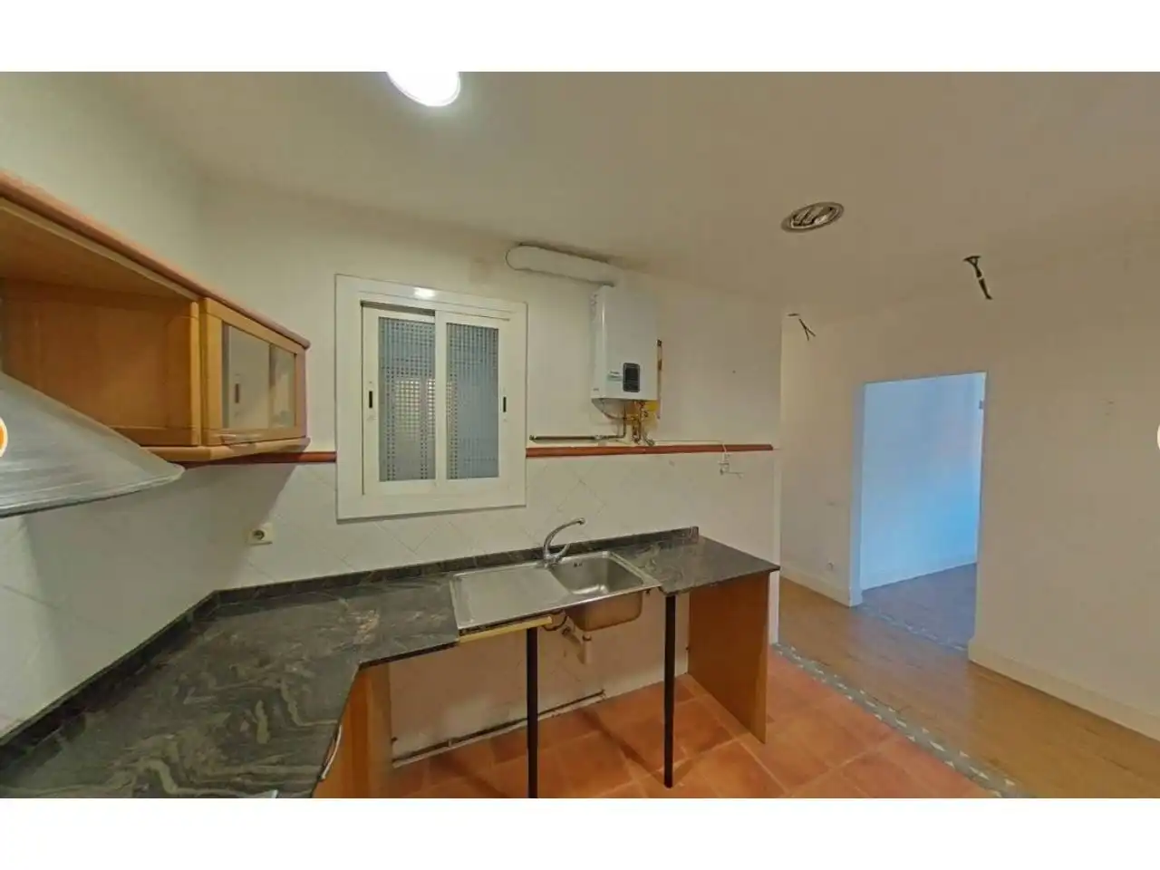Kitchen of Flat for sale in Barcelona  with Parquet flooring and Storage room