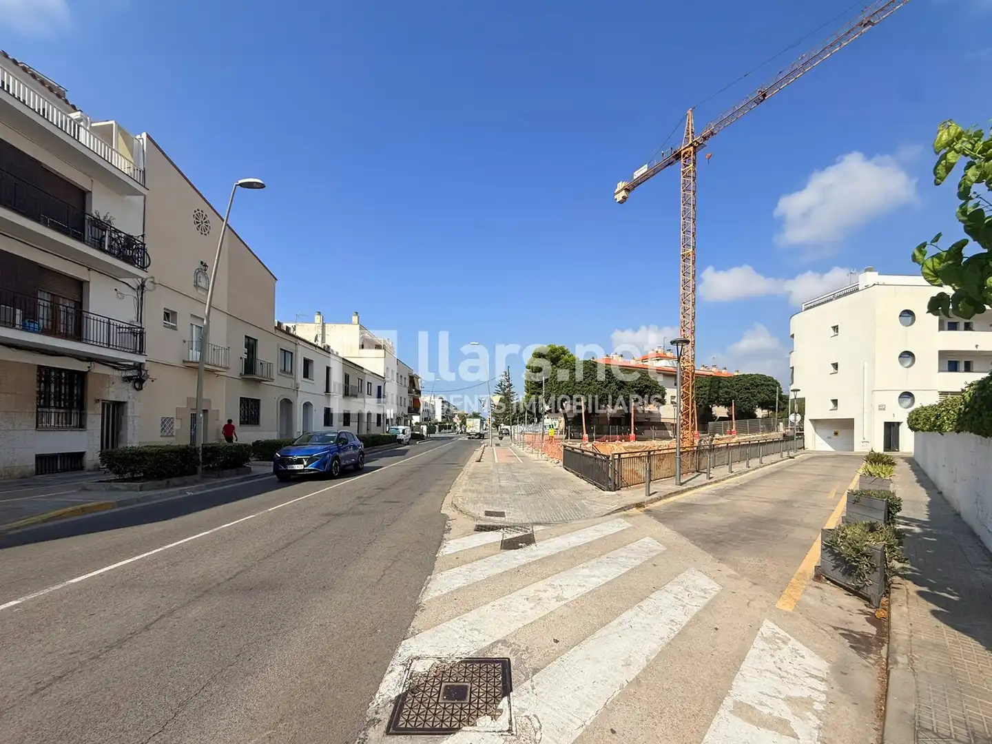 Vista exterior de Pis en venda en Sitges amb Aire condicionat, Terrassa i Traster