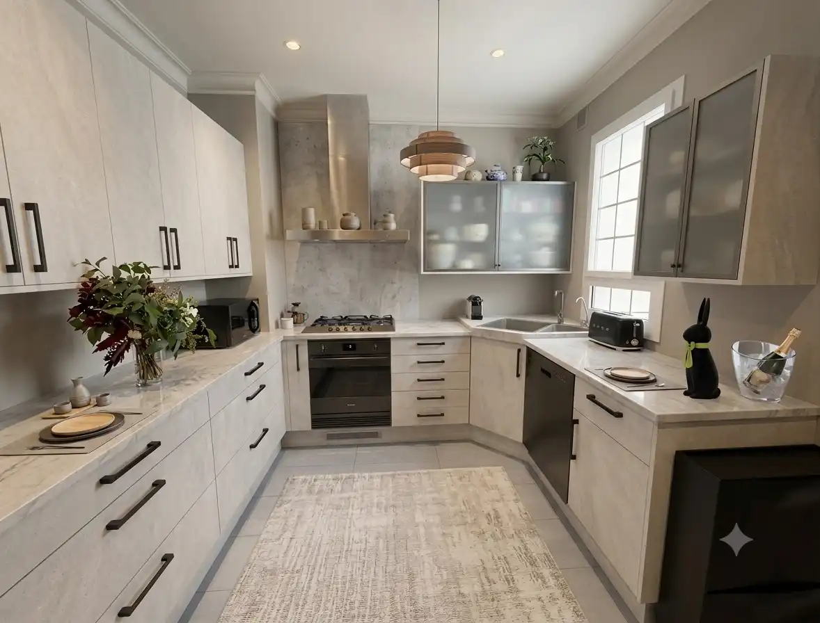 Kitchen of Flat for sale in Barcelona  with Heating, Balcony and Alarm