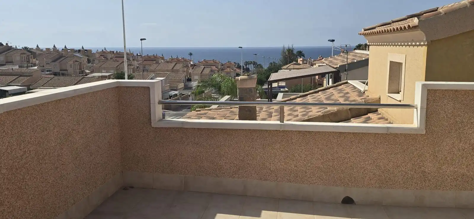 Terrassa de Casa o xalet en venda en Mazarrón amb Aire condicionat, Calefacció i Jardí privat