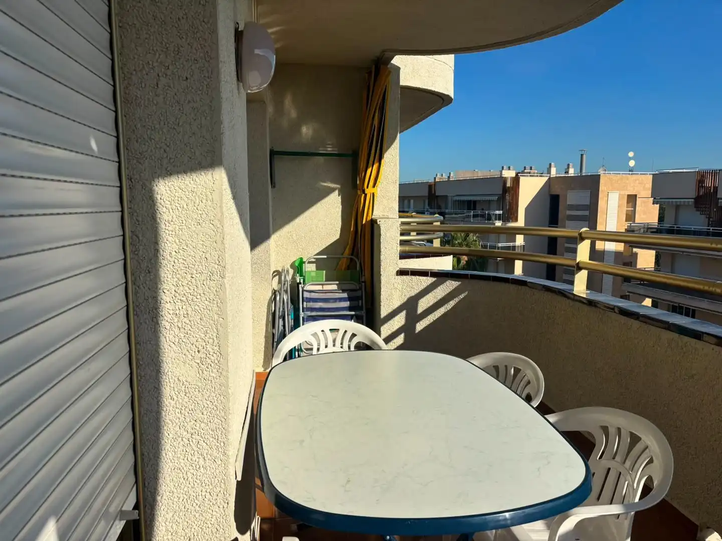 Terraza de Apartamento en venta en Salou con Aire acondicionado, Amueblado y Piscina comunitaria