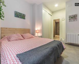 Bedroom of Flat to share in  Valencia Capital  with Air Conditioner and Terrace