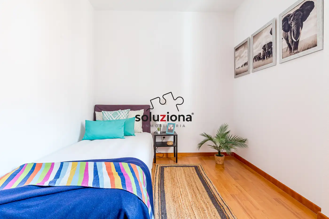 Bedroom of Attic for sale in Getafe  with Air Conditioner, Heating and Parquet flooring