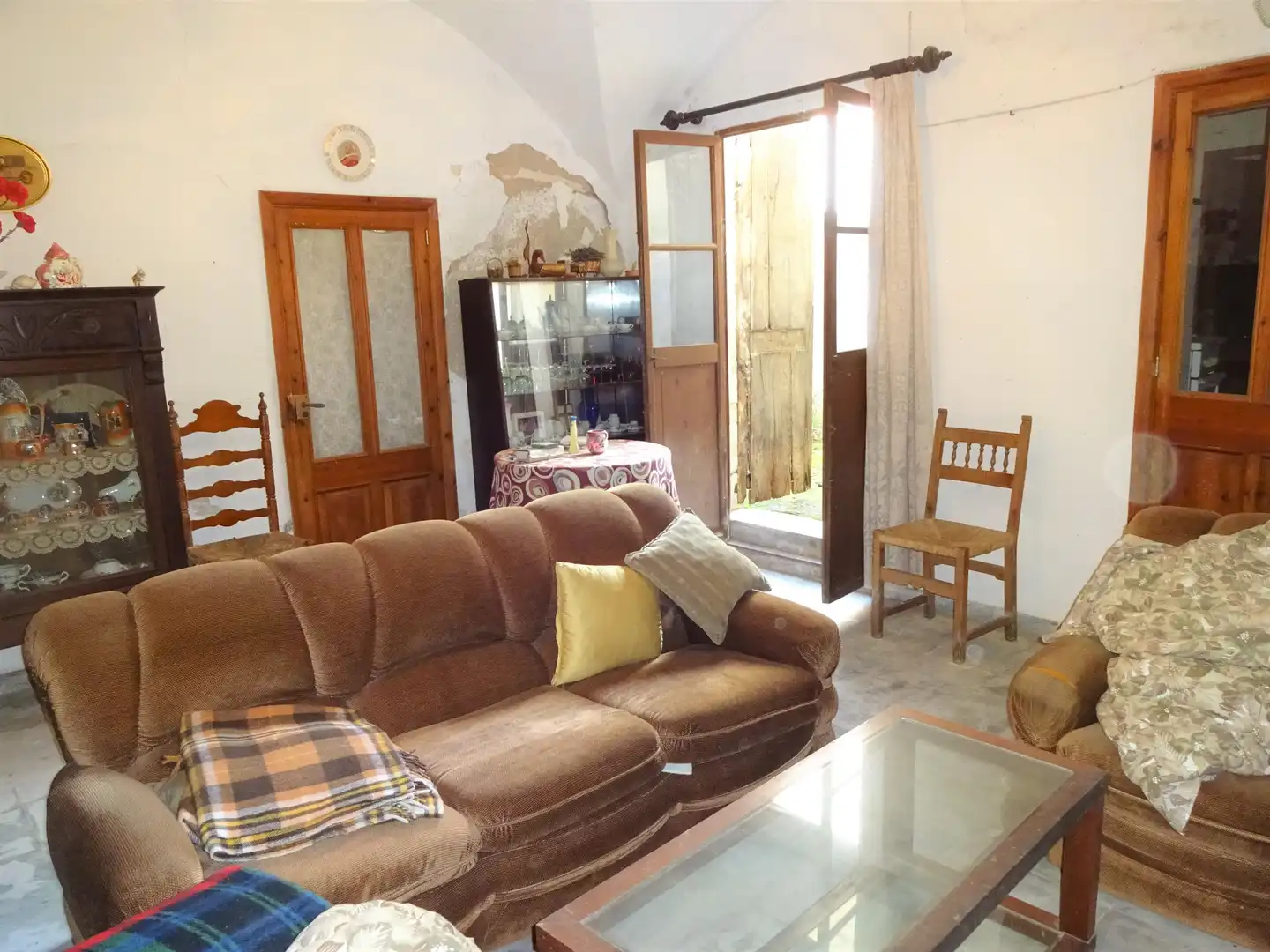 Sala d'estar de Casa o xalet en venda en Muro amb Jardí privat, Terrassa i Traster