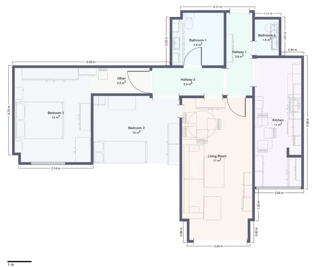 Piso en venta en Calle MONTSERRAT ROIG, Martiricos - La Roca - La Rosaleda