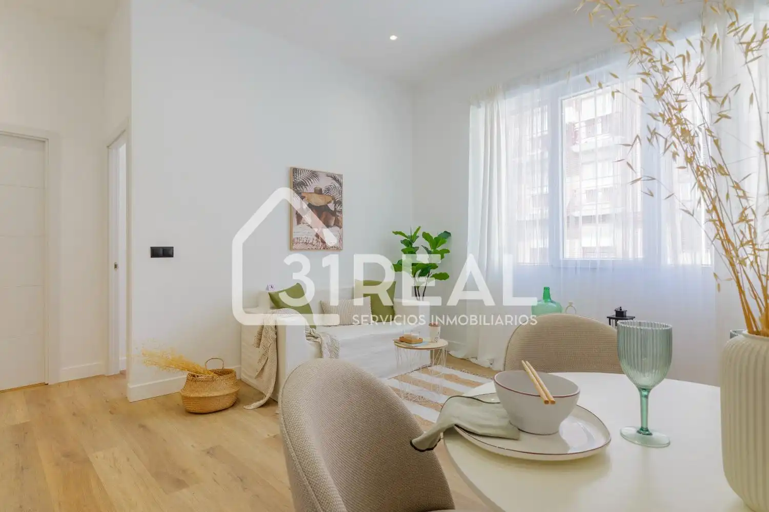 Bedroom of Flat for sale in Madrid  with Heating and Furnished