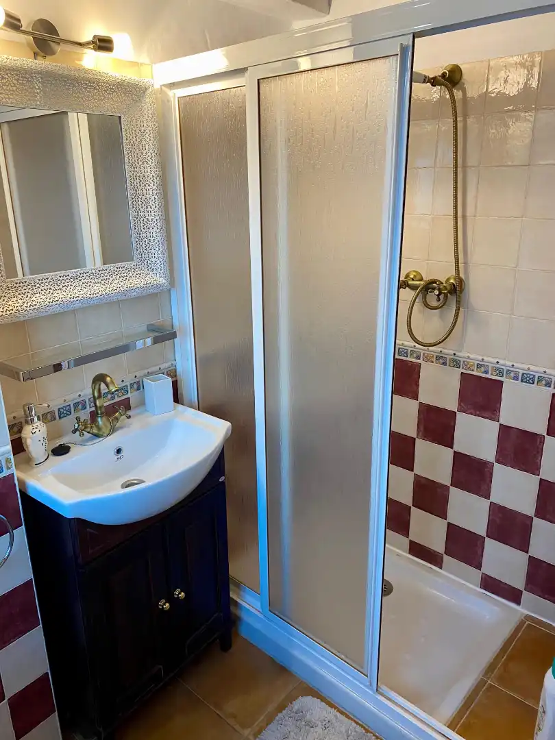 Bathroom of Houses for rent in Almáchar  with Furnished, Oven and Microwave