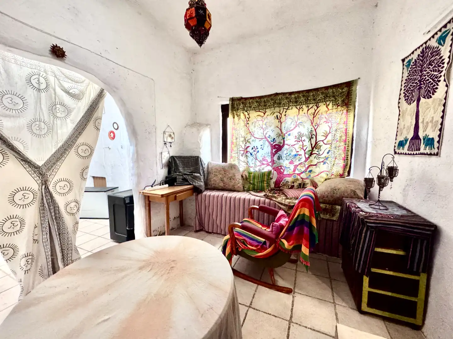 Sala d'estar de Casa o xalet en venda en Murtas amb Terrassa, Traster i Moblat