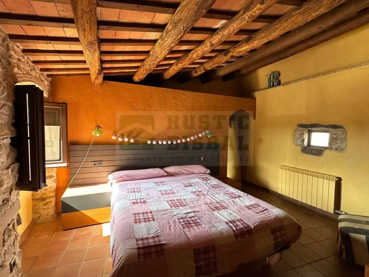 Bedroom of Country homes for rent in Cruïlles, Monells I Sant Sadurní de L'Heura  with Heating, Terrace and Furnished