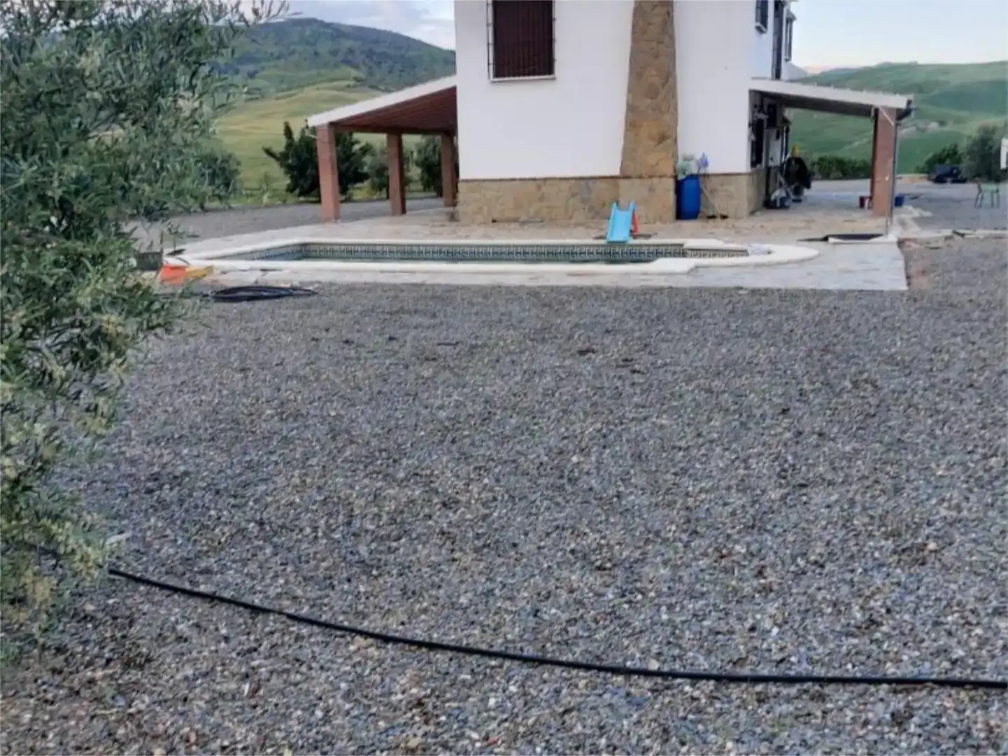 Piscina de Finca rústica en venda en Valle de Abdalajís amb Aire condicionat i Piscina