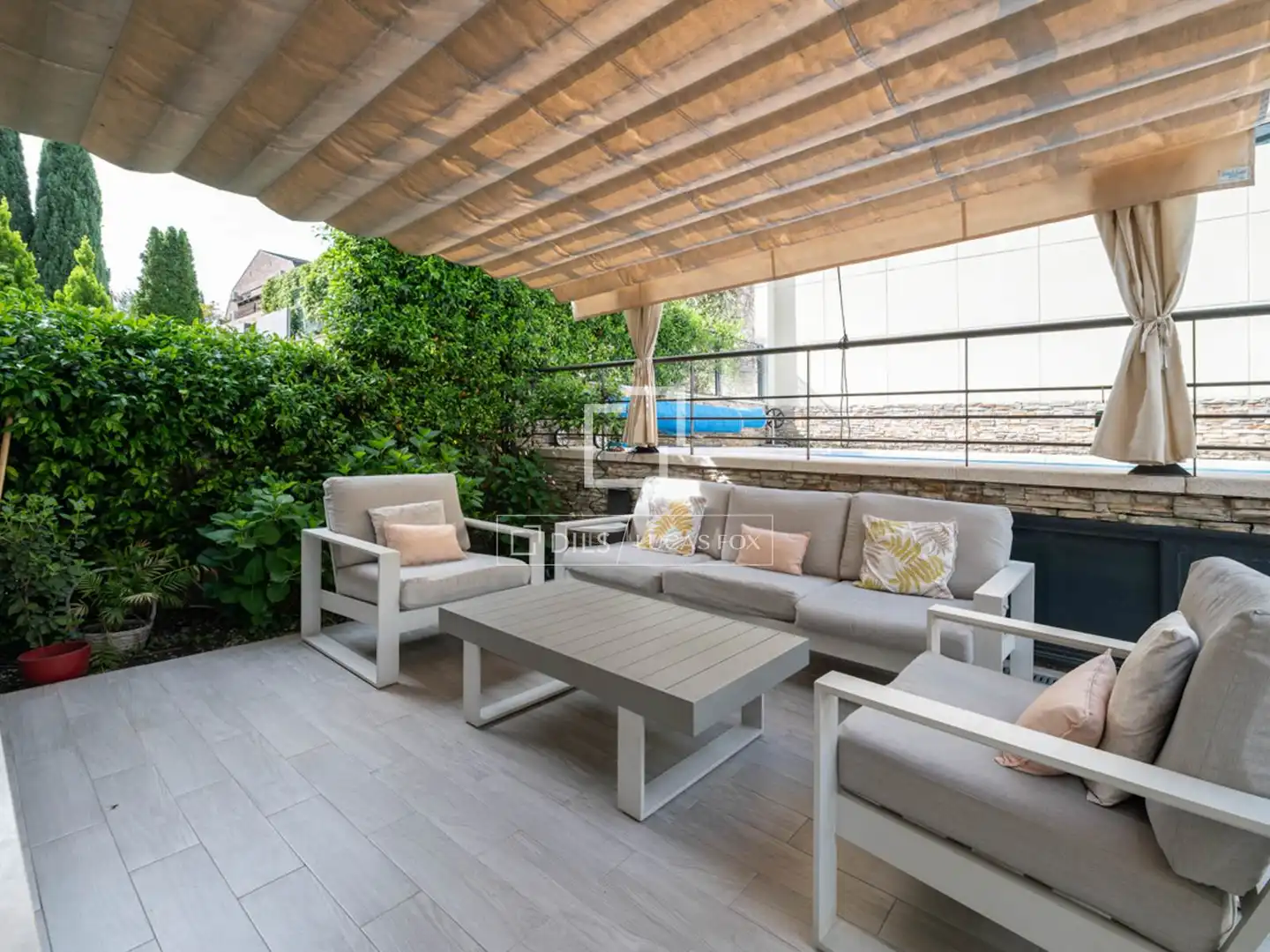 Terraza de Casa o chalet en venta en Madrid con Aire acondicionado, Calefacción y Jardín privado