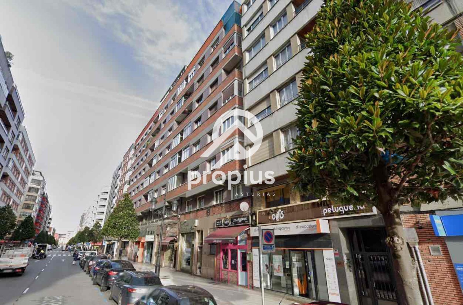 Exterior view of Flat for sale in Oviedo   with Heating and Furnished