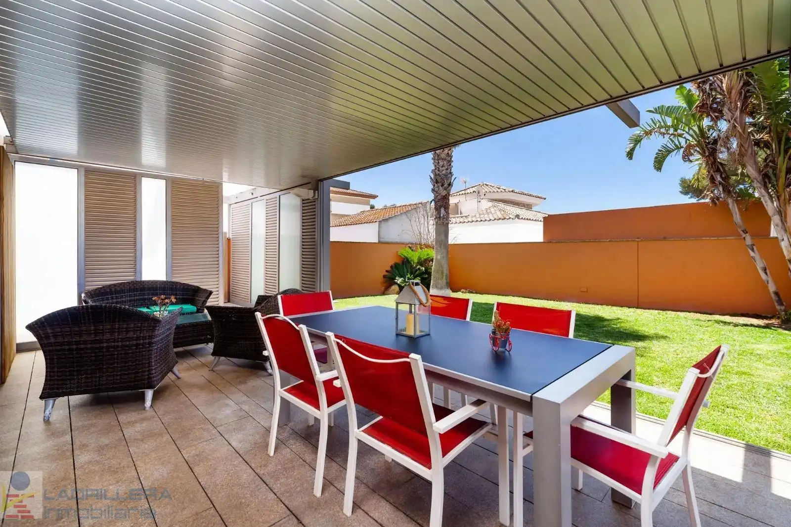 Terraza de Casa o chalet en venta en Chiclana de la Frontera con Aire acondicionado, Calefacción y Piscina