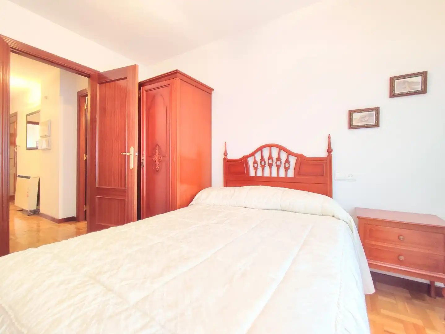 Schlafzimmer von Wohnung zum Verkauf in Fitero mit Heizung, Terrasse und Möbliert