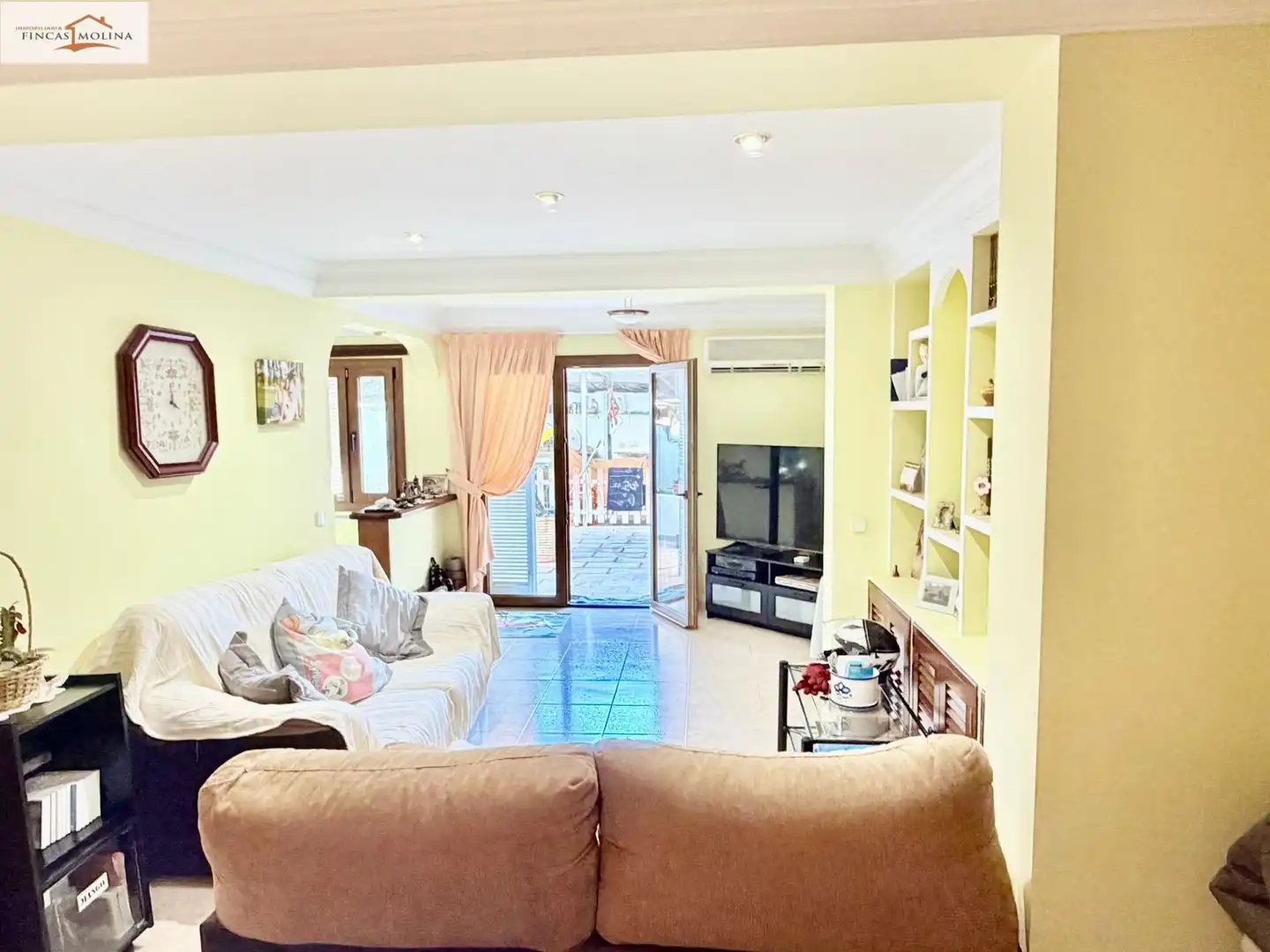 Sala d'estar de Casa o xalet en venda en  Palma de Mallorca amb Aire condicionat