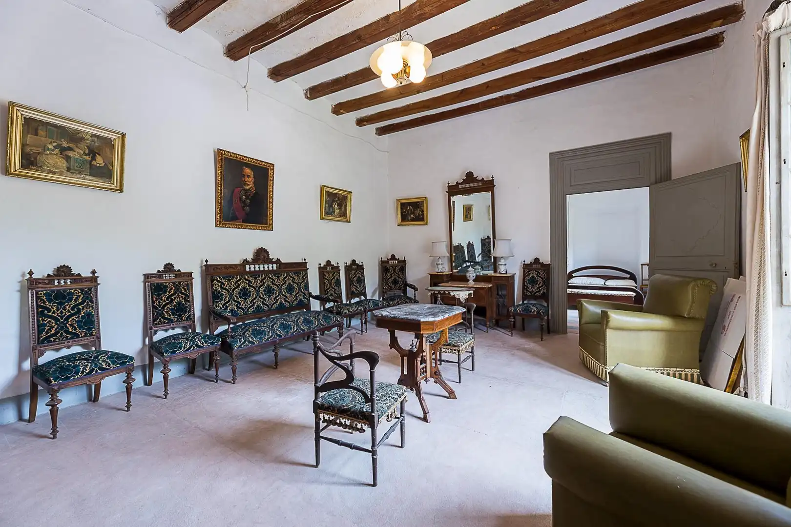 Sala d'estar de Casa o xalet en venda en Binissalem