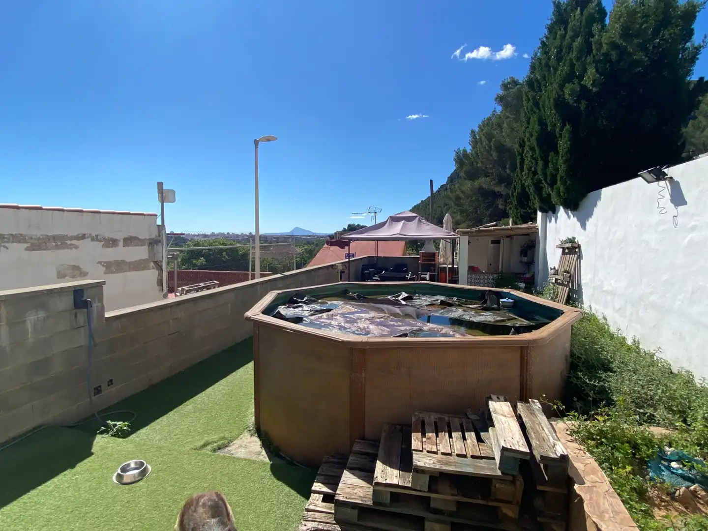 Piscina de Casa o xalet en venda en Gandia amb Aire condicionat, Jardí privat i Terrassa