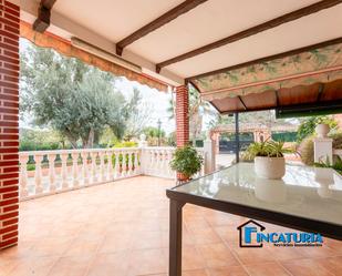 Exterior view of House or chalet for sale in Llíria  with Air Conditioner, Private garden and Terrace