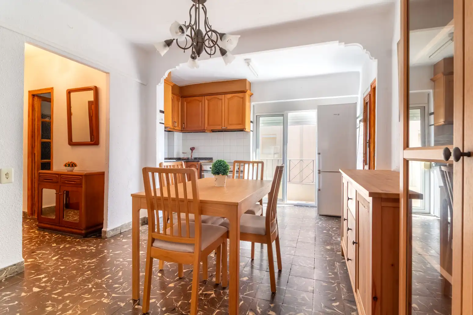 Dining room of Flat for sale in Sagunto / Sagunt  with Balcony