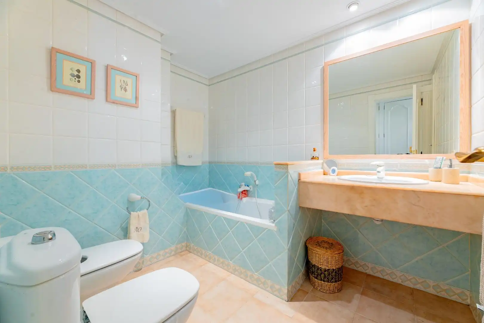 Badezimmer von Haus oder Chalet zum Verkauf in La Vall d'Uixó mit Klimaanlage, Heizung und Terrasse